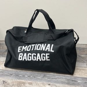 ALF Duffel Bag - Black-  New